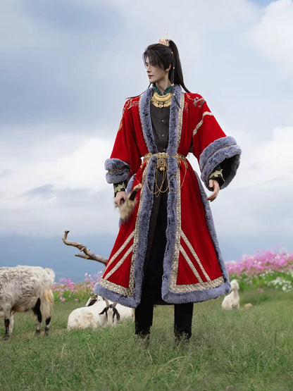 Yan Yun 炎云 - Song Dynasty Swordsman Coat and Robe Hanfu Outfit for Spring, Autumn & Winter (Preorder)