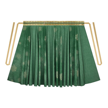 Tang Dynasty Modern Hanfu Set with Beizi Overlay & Flowing Eight-Panel Skirt - Weiyang 未央 (Preorder)