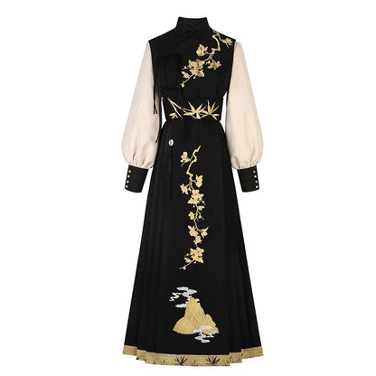 New Chinese Martial Arts Style Chivalrous Hanfu - Yunshan 云山