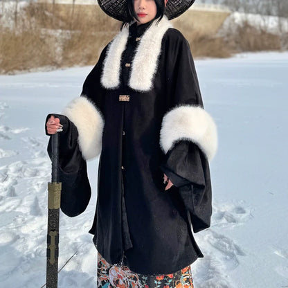 Lady Li - Ming Dynasty Hanfu Coat for Autumn and Winter