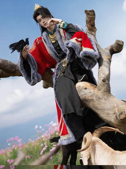 Yan Yun 炎云 - Song Dynasty Swordsman Coat and Robe Hanfu Outfit for Spring, Autumn & Winter (Preorder)
