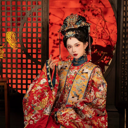 Chinese Wedding Hair Accessories: Ming Huang