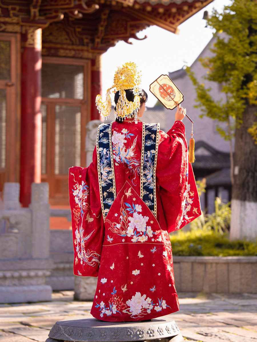 Ming Dynasty Chinese Wedding Hanfu Set | Everlasting Love 长情