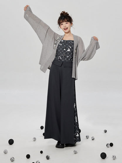 Meow Fun | Modern Song Dynasty Jacket and Pants Set