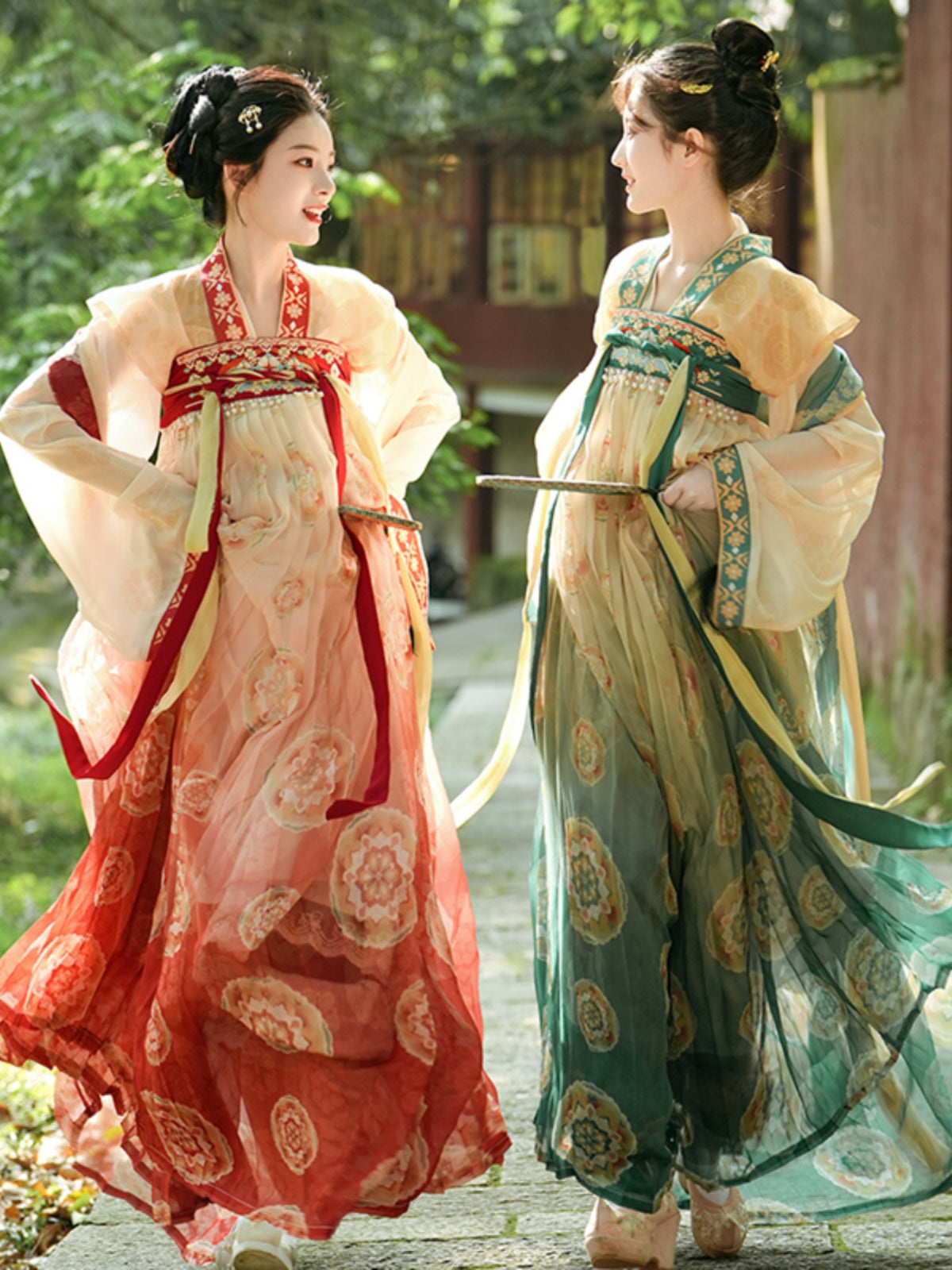 Dream Back to Tang - Tang Dynasty Style Qixiong Ruqun