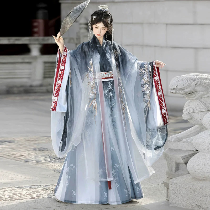Wei Jin Dynasty Qiyao Ruqun Hanfu | Dream Walking 踏梦行