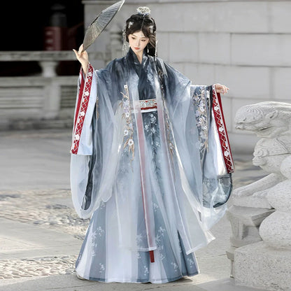 Wei Jin Dynasty Qiyao Ruqun Hanfu | Dream Walking 踏梦行