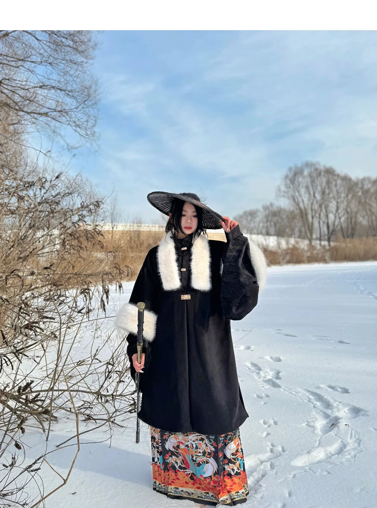 Lady Li - Ming Dynasty Hanfu Coat for Autumn and Winter