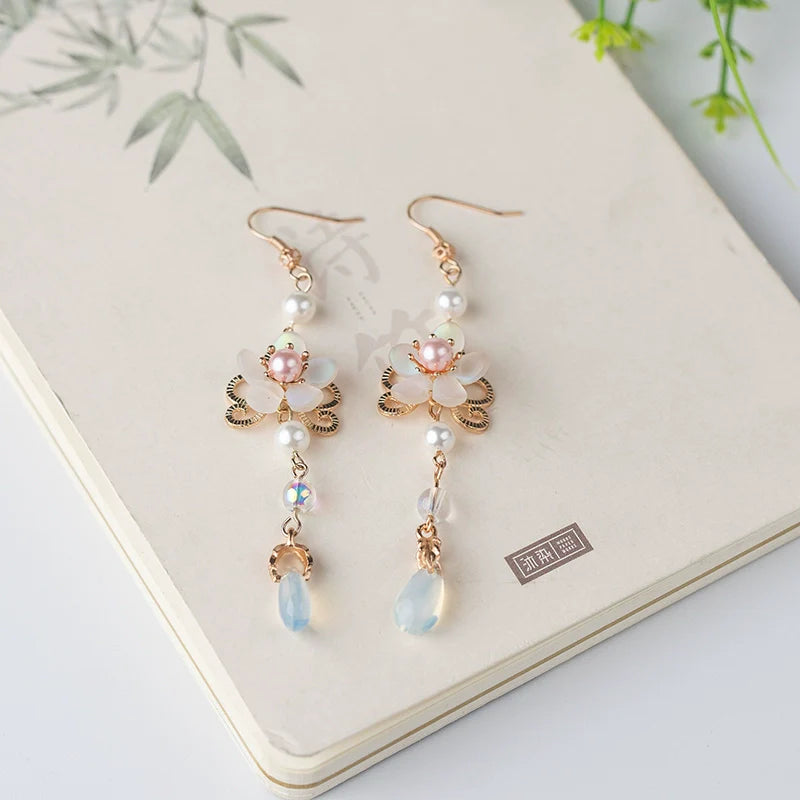 Spring Floral Earrings | Hanfu Jewelry
