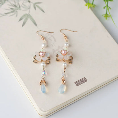 Spring Floral Earrings | Hanfu Jewelry