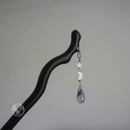 Stars and Moon Hair Stick | Hanfu Hair Accessory