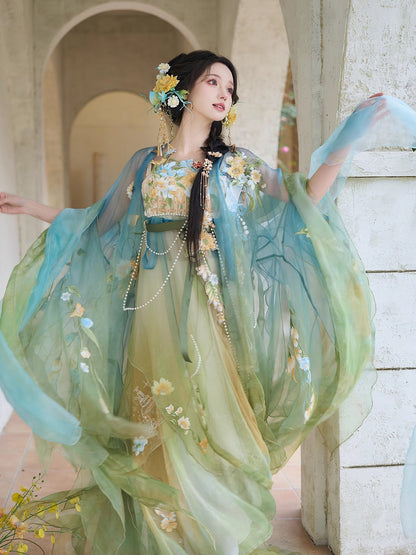 Mint Garden 小花园 - Fairy Spring and Summer Daily Tang Dynasty Style Heziqun
