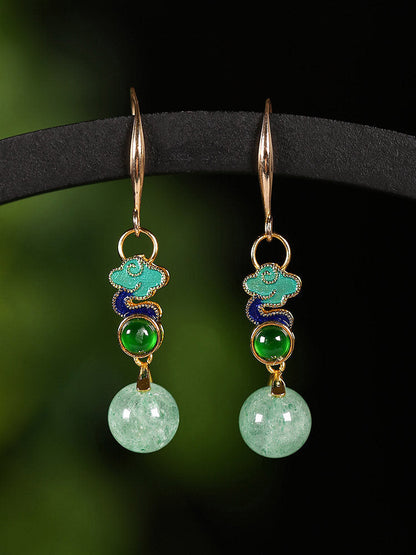 Rising Clouds Earrings | Cheongsam Jewelry