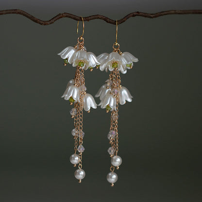 Lily of the Valley Antique Earrings | Hanfu Jewelry