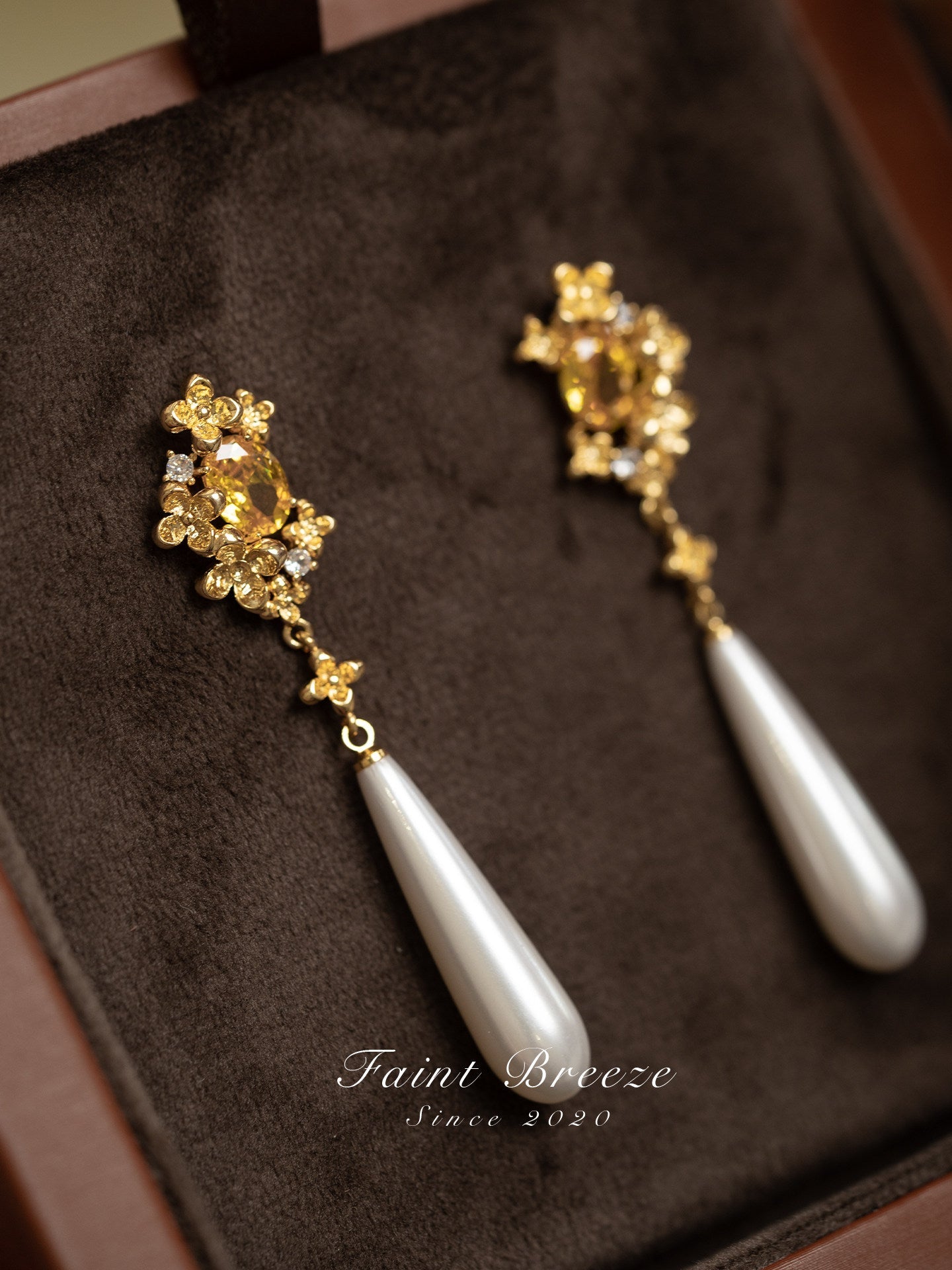 Osmanthus Fragrance Earrings | Cheongsam Jewelry