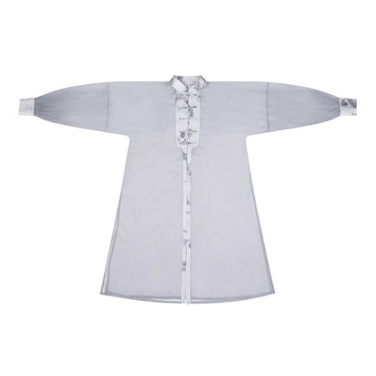 New Chinese Style Sheer Robe and Slip Dress - Wuji 无极 (Preorder)