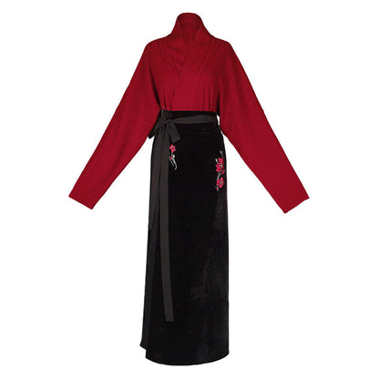 Song Dynasty Modern Hanfu Winged Sleeve Top and Spiral Skirt - Only Love 偏爱 (Preorder)