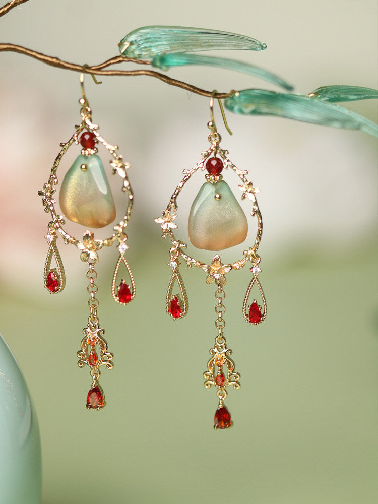 Flying Dunhuang Earrings | Hanfu Jewelry