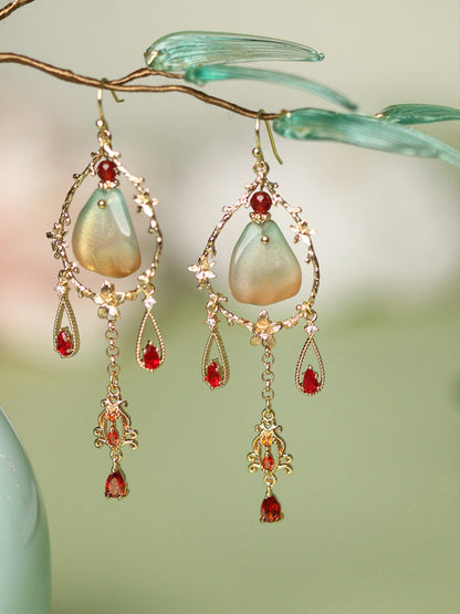 Flying Dunhuang Earrings | Hanfu Jewelry