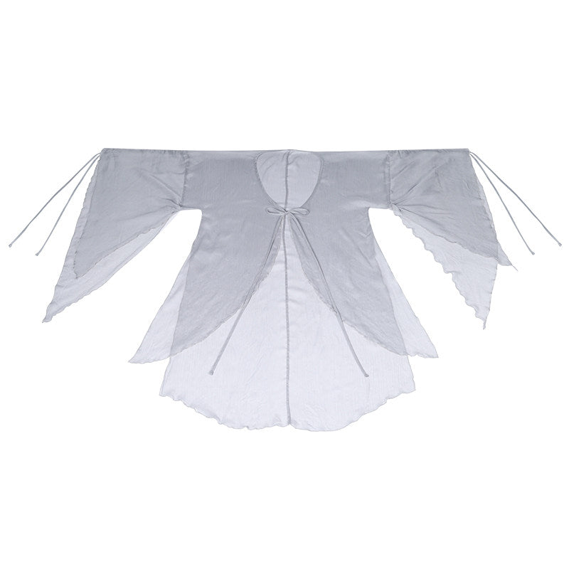 Song Dynasty Modern Hanfu Camisole and Tie Dye Skirt - Fallen Whale 鲸落 (Preorder)