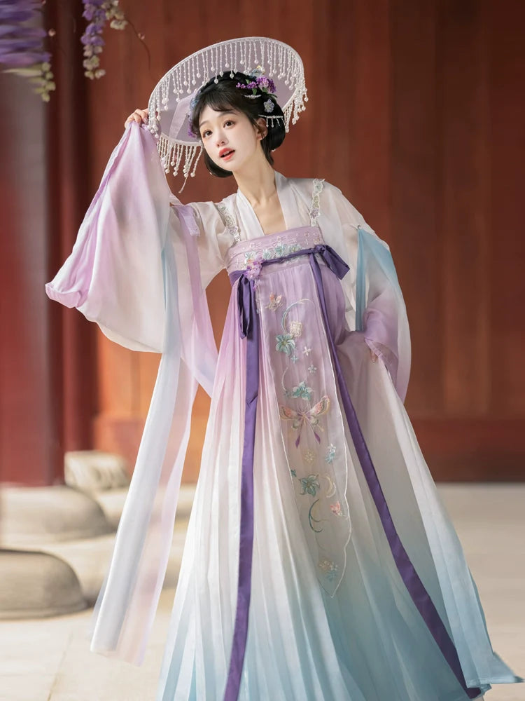 Dai Shuiyan 黛水烟 - Tang Dynasty Style Qixiong Ruqun