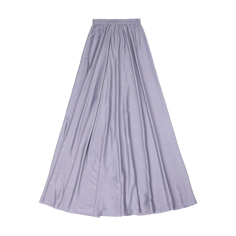 New Chinese Style Sleeveless Tie Dye Cheongsam Dress in Grey - Misty Clouds 云烟 (Preorder)