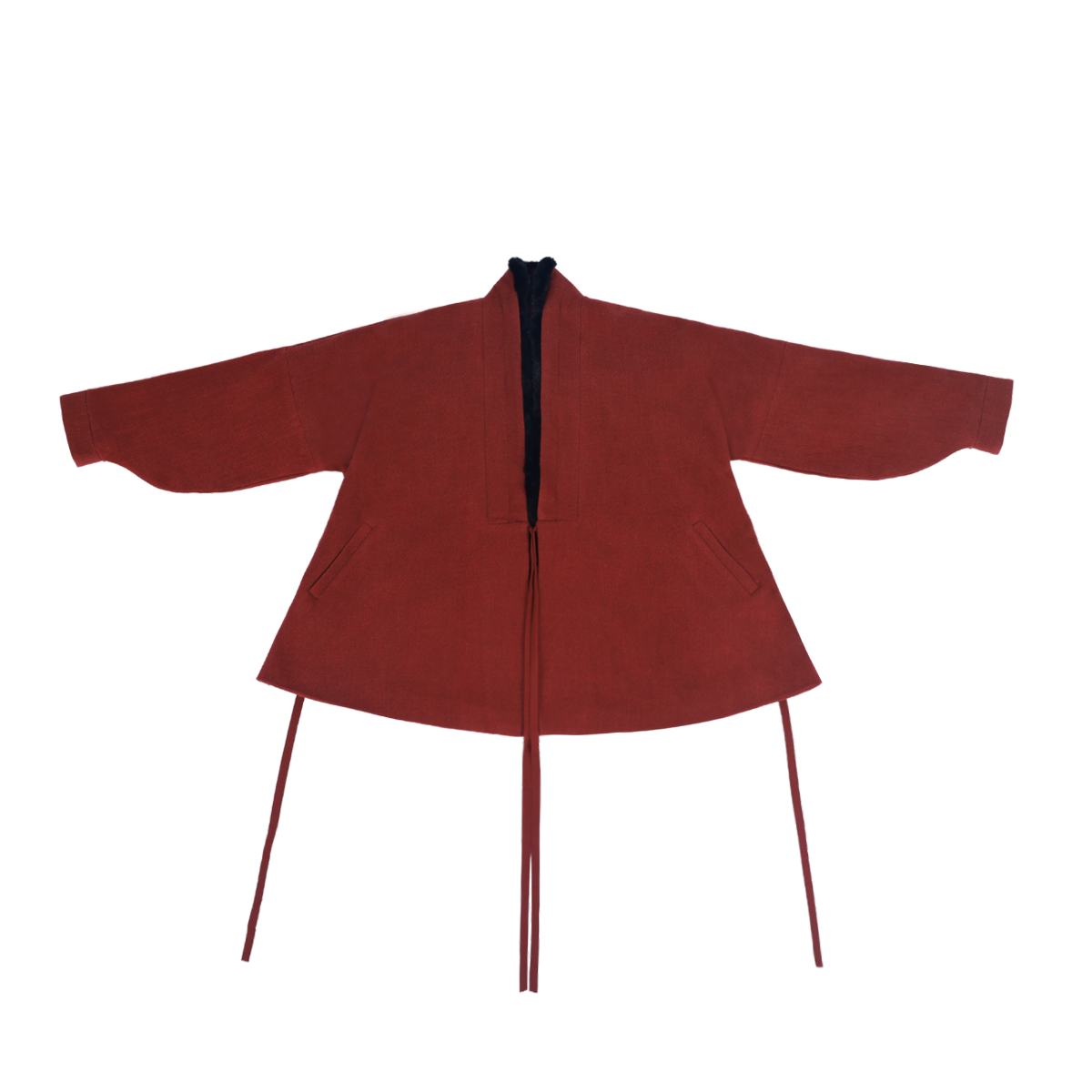 Chinese Jacket with Winged Sleeve Top & Wrap Skirt | Love Letter 情书