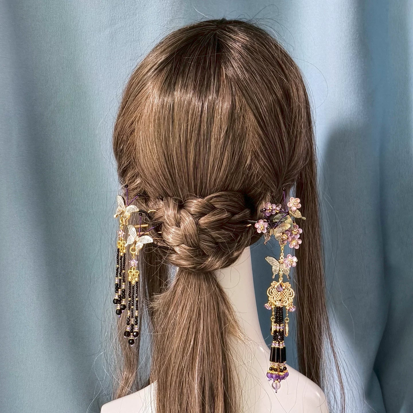 Mythic Butterfly Tassel Hair Stick | Ancient Chinese Hair Accessory