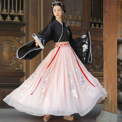 Wei Jin Dynasty Qiyao Ruqun Hanfu | Xiyan 兮颜