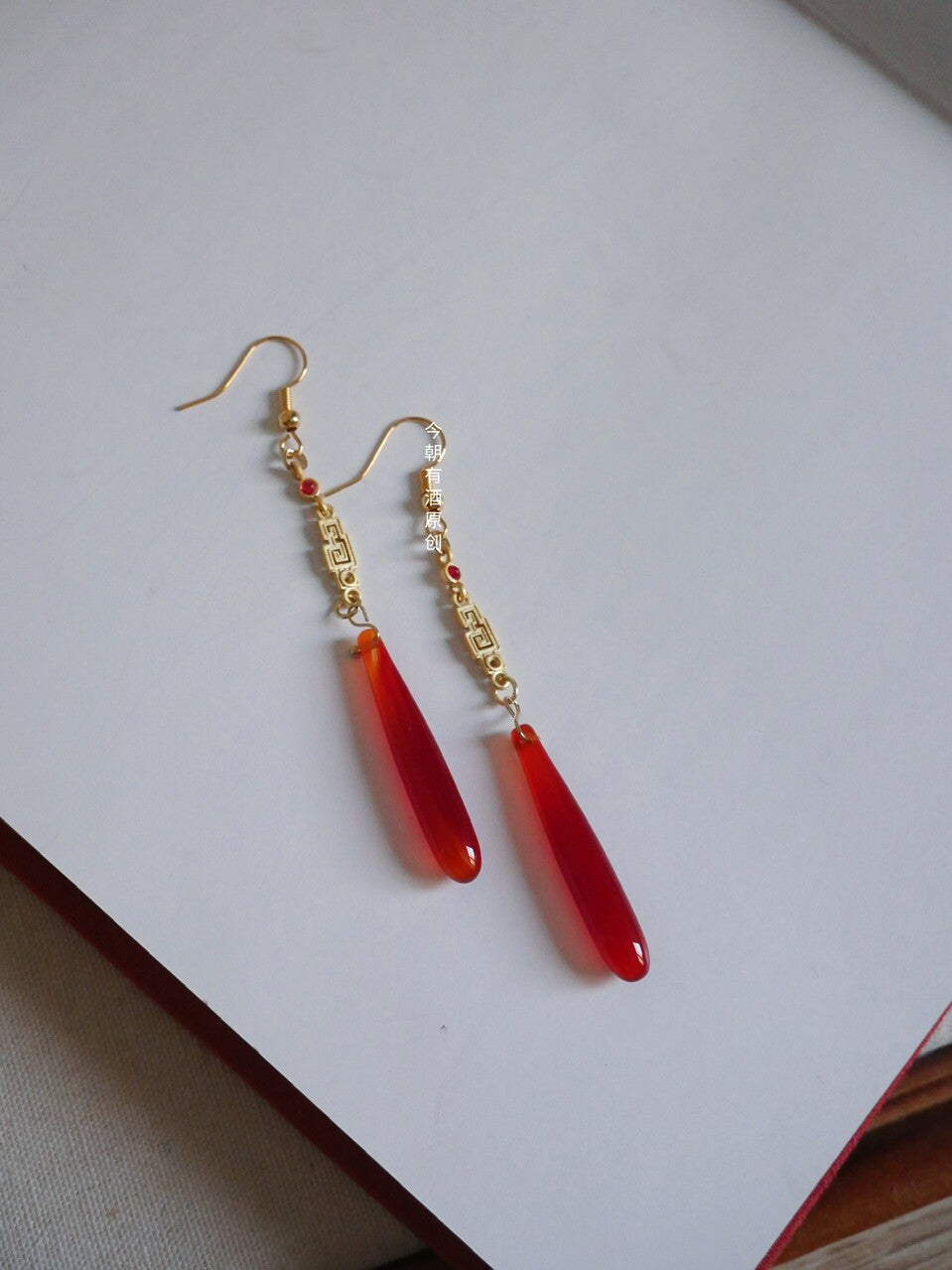 Lady Painting Earrings | Hanfu Jewelry