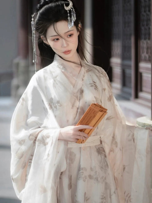Wei Jin Dynasty Qiyao Ruqun Hanfu | Zhiqiu