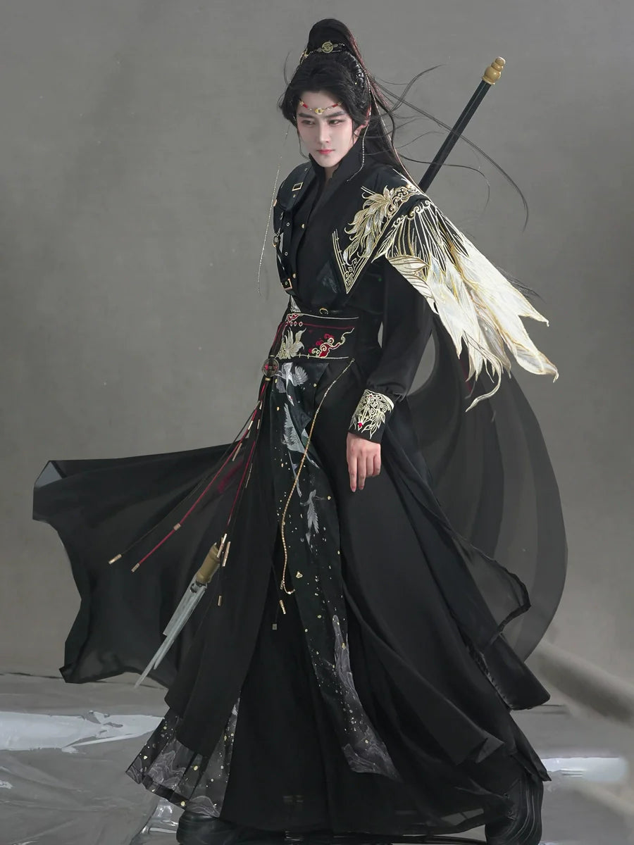 Xianxia Demon General Costume - Onyx Bird 玄鸟 (Preorder)
