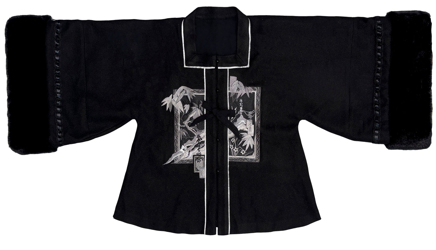 Ming Dynasty Modern Hanfu and Mamianqun - Autumn Scenery 秋时景
