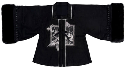 Ming Dynasty Modern Hanfu and Mamianqun - Autumn Scenery 秋时景