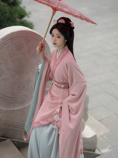 Wei Jin Dynasty Qiyao Ruqun Hanfu | Xiaoyu 小玉
