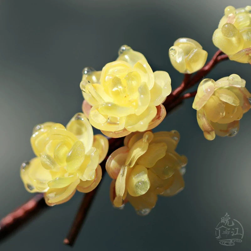 Winter Blossom Hair Stick | Ancient Chinese Hair Accessory