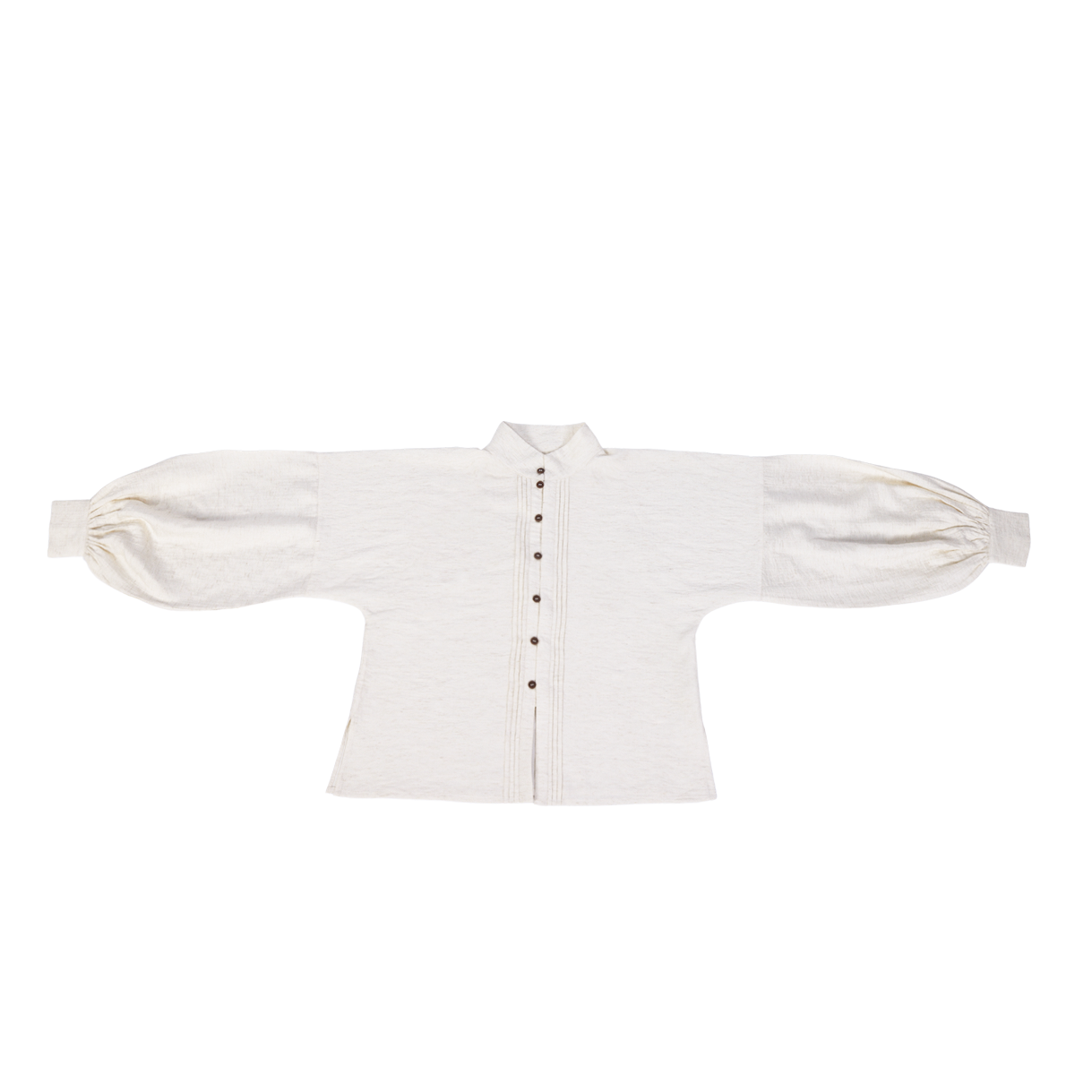 Chinese Sleeveless Robe with Cotton Linen Top & Wide Leg Pants | Southern French Holiday 南法假日