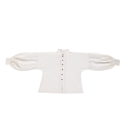 Chinese Sleeveless Robe with Cotton Linen Top & Wide Leg Pants | Southern French Holiday 南法假日