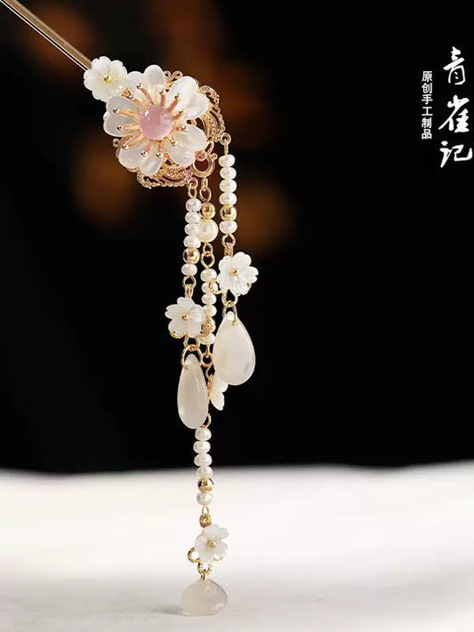 Snow Lyrics Hair Stick | Traditional Chinese Hair Accessory