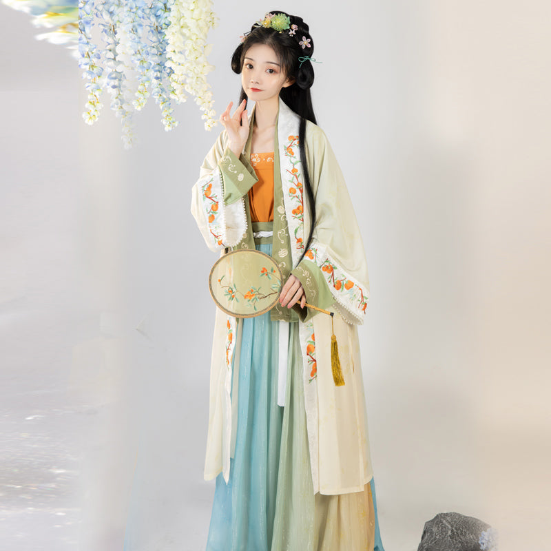 Lianlian 好柿连连 - Song Dynasty Style Qiyao Ruqun Hanfu