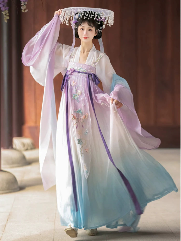 Dai Shuiyan 黛水烟 - Tang Dynasty Style Qixiong Ruqun