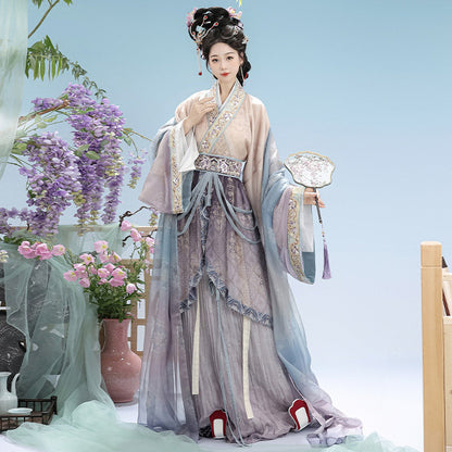 Wei Jin Dynasty Qiyao Ruqun Hanfu | Yanruyi 颜如玉