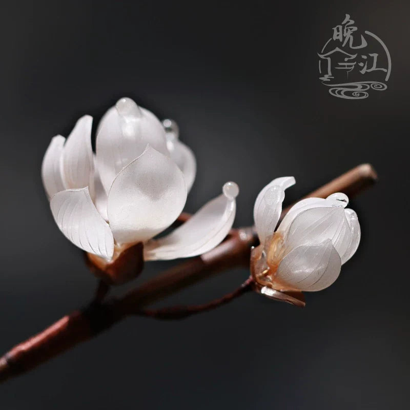 Snow Orchid Hair Stick | Ancient Chinese Hair Accessory
