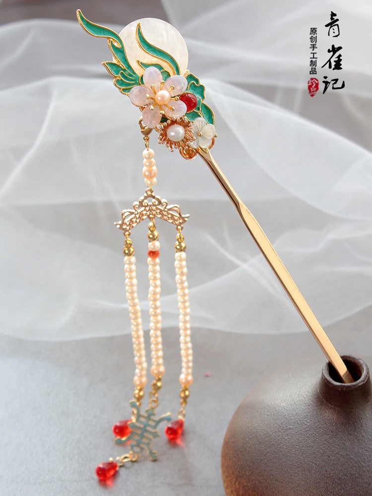 Luna Rain Hair Stick | Ancient Chinese Hair Accessory