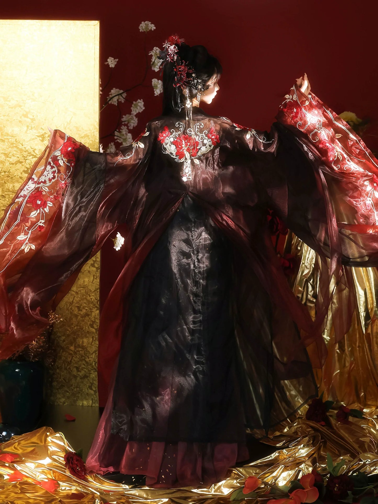 Moonset Stars 月落星辰 - Tang Dynasty Style Qixiong Ruqun (Preorder)