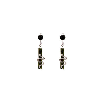Spirit Snake Earrings | Hanfu Jewelry