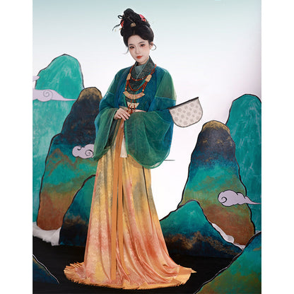 Wei Jin Dynasty Qiyao Ruqun Hanfu | Qingzhao 青照