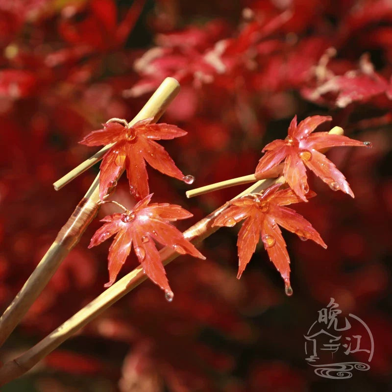 Maple Hair Stick | Ancient Chinese Hair Accessory