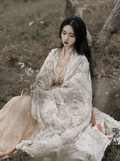 Wei Jin Dynasty Qiyao Ruqun Hanfu | Dreamlike 浮生若梦