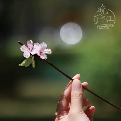 Taohua Hair Stick | Traditional Chinese Hair Accessory